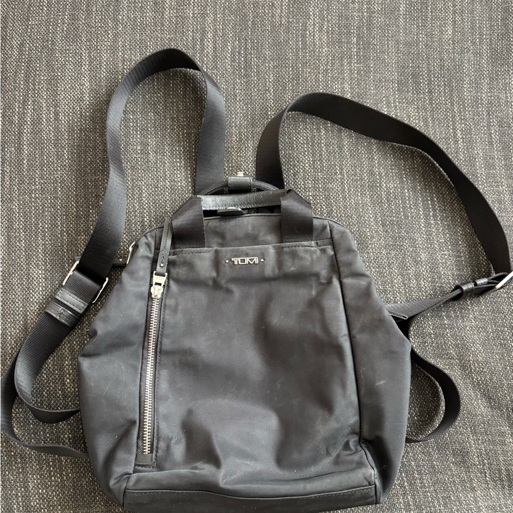 Tumi Black mini Backpack